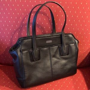 Coach (Authentic) Mini Purse, Black Leather